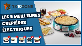 Les 5 meilleures crêpières électriques [upl. by Cosme]