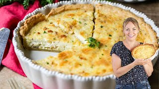 The Most Flavorful and Creamy Quiche Lorraine [upl. by Nedap]