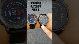 GARMIN FENIX 8 GLITCHING UNPACKING vs EPIX GEN 2 PRO 47mm [upl. by Eelnyl]