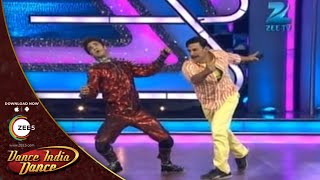 Dance India Dance Season 3  Raghav and Akshay Kumars Funny Slow Motion [upl. by Gentille]