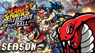 Apotrix FC vs STRIKERS TEAM  Mario Strikers Battle League Season Match [upl. by Rafter]