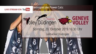 NLA Volleyball TS Volley Düdingen  Genève Volley [upl. by Ahsai754]