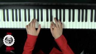 BEETHOVEN  quotOde to Joyquot from Symphony No9 Easy Piano Tutorial SLOW [upl. by Aneez]