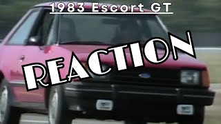 1983 Ford Escort GT Reaction Motorweek Retro [upl. by Roscoe]