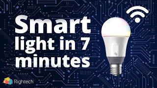 6 How to create your first IoT case for a smart home with RIC Smart light in 7 minutes [upl. by Nylqcaj367]