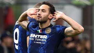 INTER VS CRVENA ZVEZDA Hakan Çalhanoğlundan Kızılyıldıza Mükemmel Frikik Golü  Unutulmaz Anlar [upl. by Joo]