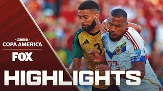 Jamaica vs Venezuela Highlights  2024 Copa América [upl. by Aniehs]