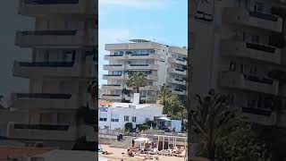 SITGES BEACH BARCELONA CATALONIA SPAIN [upl. by Henrieta]