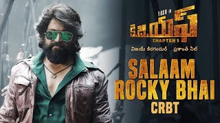 Salaam Rocky Bhai CRBT Codes  KGF Telugu Movie  Yash  Prashanth Neel  Hombale Films [upl. by Dirrej]