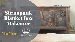 Steampunk Blanket Box Makeover [upl. by Loeb]