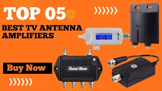 TOP 5 BEST TV ANTENNA AMPLIFIERS in 2024 [upl. by Dituri155]