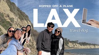 LA Travel Vlog 2024 Everything we did in LA  Santa Monica KBBQ Boba Getty Portos amp Erewhon [upl. by Norret]