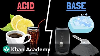 Intro to acids and bases  Chemistry  Khan Academy [upl. by Aissac]