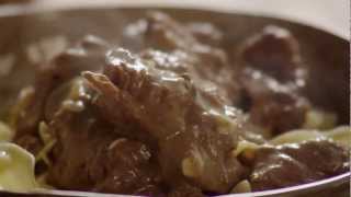 How to Make Slow Cooker Beef Stroganoff  Beef Recipe  Allrecipescom [upl. by Tompkins]