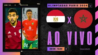 AO VIVO EGITO x MARROCOS  0808 NARRAÇÃO FELIPE ITO  OLIMPÍADAS PARIS 2024 [upl. by Kylynn]