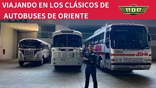 Viajando en los Autobuses Clásicos de ADO rumbo a ExpoForo 2022 [upl. by Nikos]