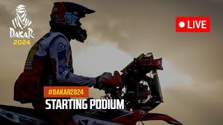 Starting Podium  Dakar 2024 [upl. by Ambler]