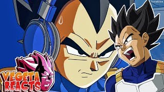 Vegeta Reacts To SQUAD Z IN FORTNITE [upl. by Ronen]