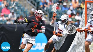 Maryland vs Virginia 2024 DI mens lacrosse semifinal highlights [upl. by Assirolc250]