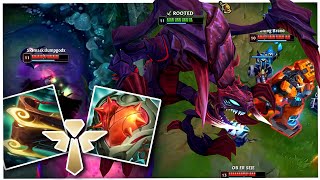 Season 14 Cho’Gath Support is BUSTED [upl. by Ayerhs]