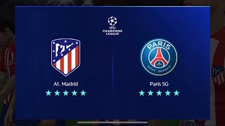 At Madrid vs PSG 20 gameplay Champions league Semifinal Second Leg [upl. by Glennis]