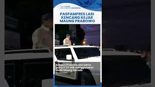 Detikdetik Prabowo Tiba di Akmil Magelang Disambut Riuh Warga hingga Paspampres Lari Kejar Maung [upl. by Patrich]