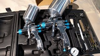 DeVilbiss Starting Line Budget Spray Gun Review [upl. by Tollmann]