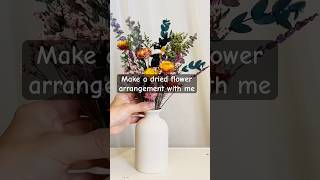 How to make a dried flower arrangement at home driedflowers preservedflowers flowers diy [upl. by Eanel]