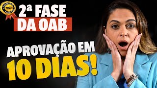 Seja aprovado na 2ª fase da OAB de Direito do Trabalho em 10 dias  Plano Emergencial [upl. by Eskil544]