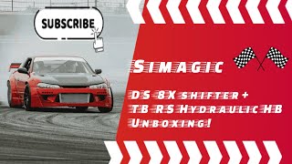 Simagic DS8X Shifter  TBRS Hydraulic Hand Brake Unboxing [upl. by Dagney]