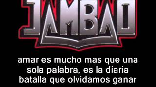 Jambao  fue ella letra [upl. by Ennoitna]