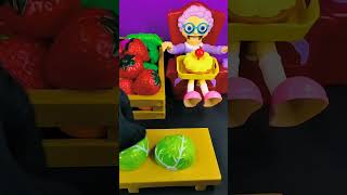 SATISFYING CUTTING FRUITS AND VEGETABLES ASMR trending short shorts [upl. by Mackintosh]