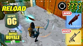 OG Fortnite Reload  EXOTIC HEAVY SHOTGUN     High Kill Gameplay  Keyboard amp Mouse [upl. by Leumel]