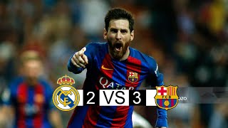 Real Madrid vs Barcelona  23  extended highlights and Goals  el Clasico 201617 [upl. by Platt]