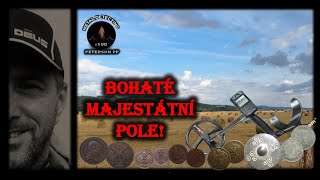 BOHATÁ MAJESTÁTNÍ POLE SEZÓNY 2024 SIGNÁLY HISTORIE S DETEKTOREM DEUS II DETEKTOR 2024 [upl. by Maire]