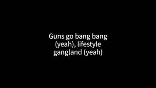 Young T amp Bugsey Ft Belly Squad  Gangland Lyric Video [upl. by Dorcus904]