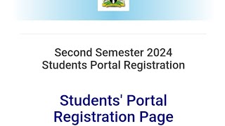 How To Register Your Portal As A Returning Student noun nationalopenuniversityofnigeria [upl. by Dierdre]