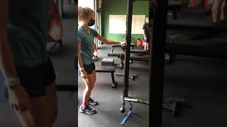 Barbell Resisted wrist extension [upl. by Eidna470]