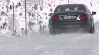 MERCEDES CL 500 SNOW TEST [upl. by Halika]