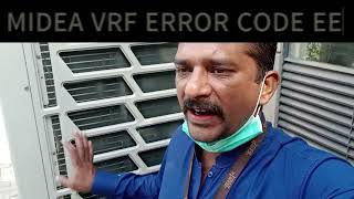 vrf indoor Kaise type error code EE [upl. by Ahsaz]