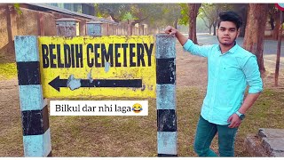 BELDIH CEMETERY  JAMSHEDPUR HAUNTED 🔴 PLEASE  SAHIL CREATION VLOG [upl. by Vaden]