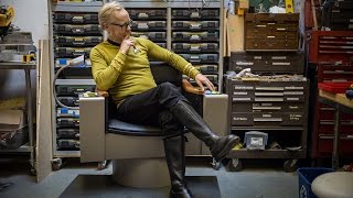 Adam Savages One Day Builds Star Trek Captains Chair [upl. by Martz459]