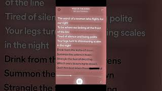 Milk of the siren  sped up melaniemartinez spedup lyrics milkofthesiren [upl. by Ewell]