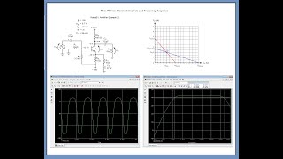 Topic 35 More PSpice Transient and Frequency Response Analysis [upl. by Nemzzaj]