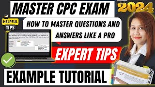 Ace the CPC medical coding exam How to master questions and answers like a pro [upl. by Ssidnak433]