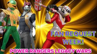 FAN REQUEST WEEK AMELIA DAYNE AND CAM POWER RANGERS LEGACY WARS GAMEPLAY [upl. by Ribaj859]