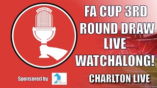 FA CUP 3RD ROUND DRAW  LIVE WATCHALONG [upl. by Violante730]