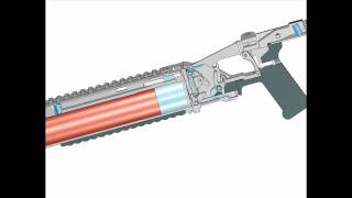 3D project lesslethal launcher 37mm blog link below [upl. by Campney98]