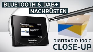 Bluetooth und DAB nachrüsten  DIGITRADIO 100 C  TechniSat [upl. by Tisbe]