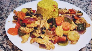 Nandos Cataplana Recipe  Nandos Rice  NMFood [upl. by Asreht]